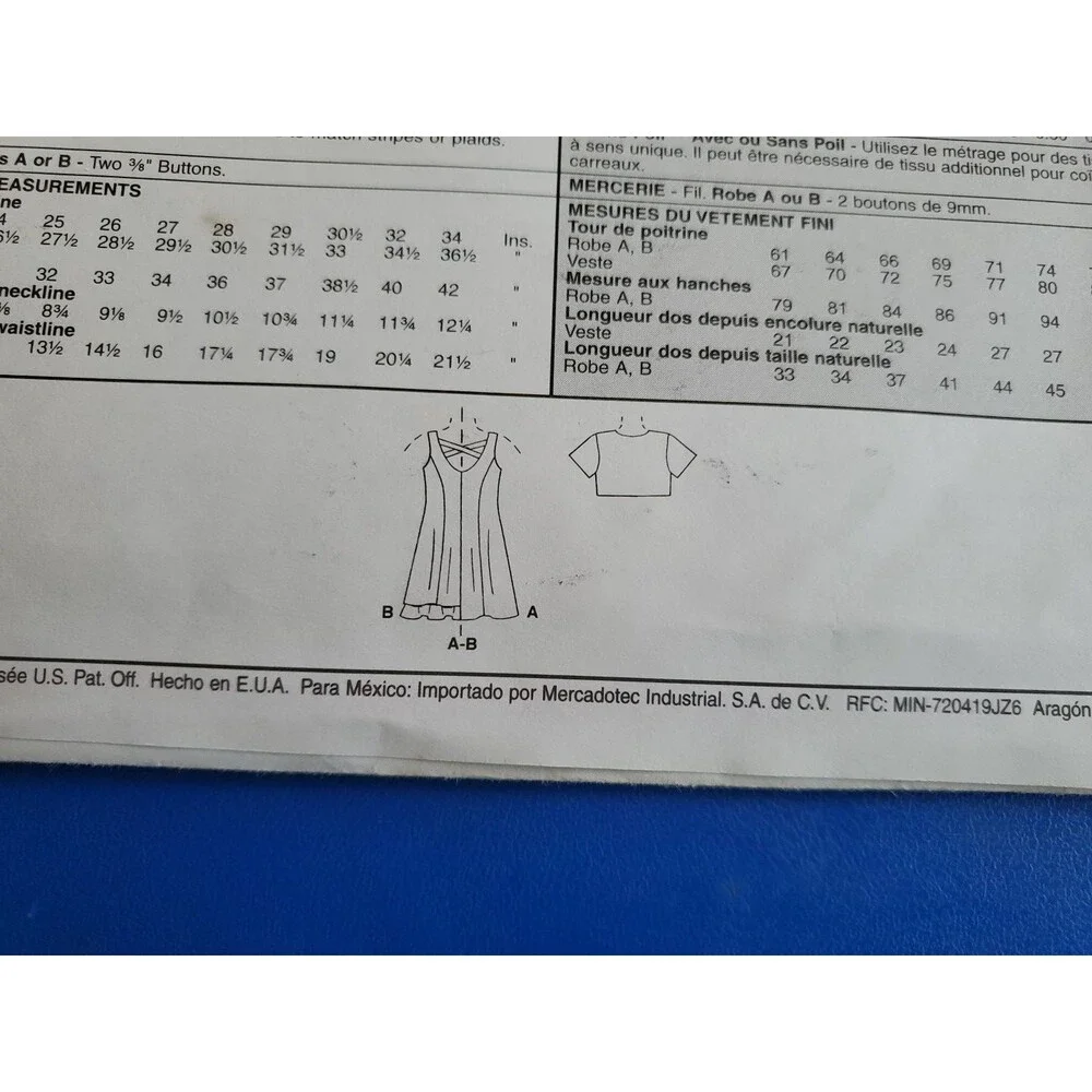 Vintage McCalls 2097 Girls Dress & Jacket Sewing Pattern Size 4-5-6 UNCUT Craft